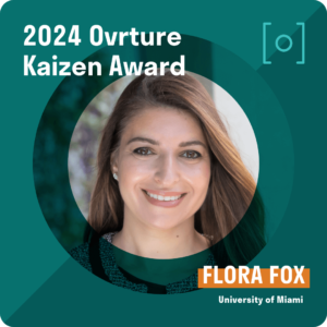 Flora Fox, University of Miami, Kaizen Award