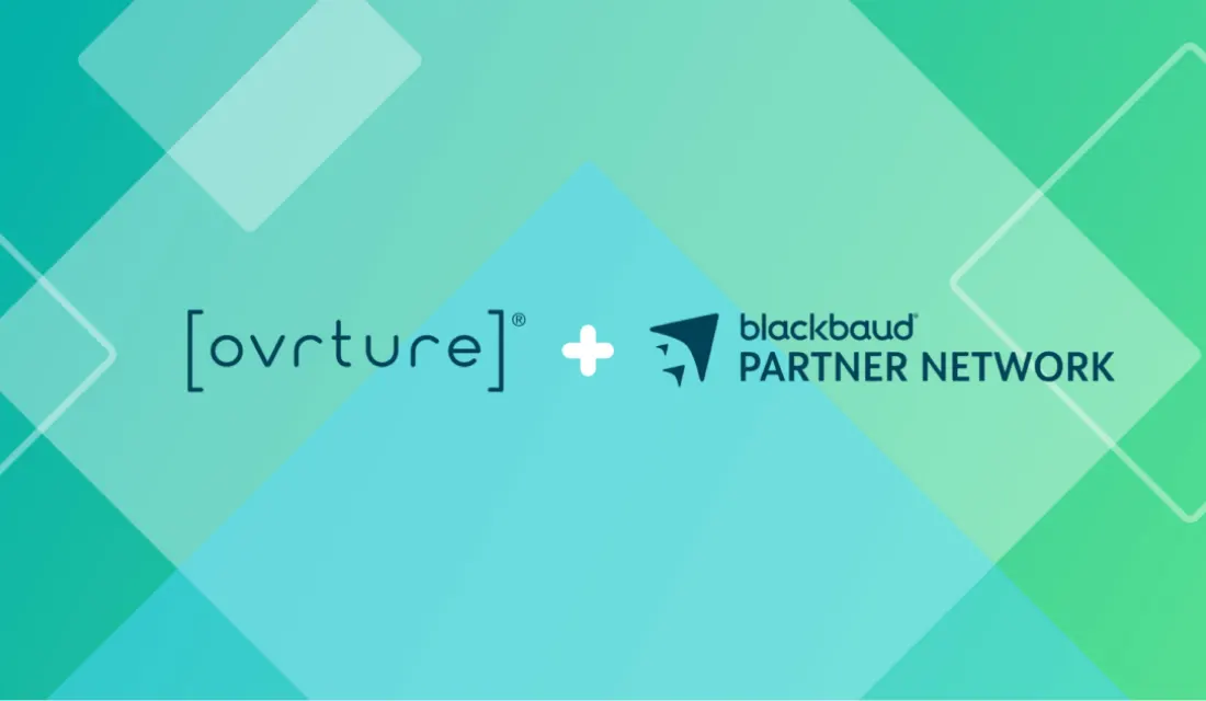 Ovrture Announces Integration with Blackbaud CRM & Raiser’s Edge Ovrture