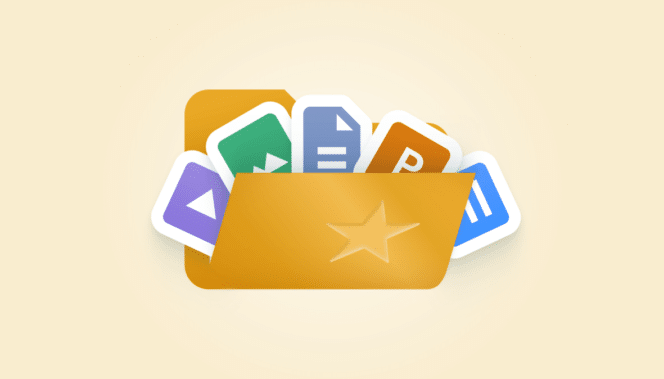 illustration of file manager
