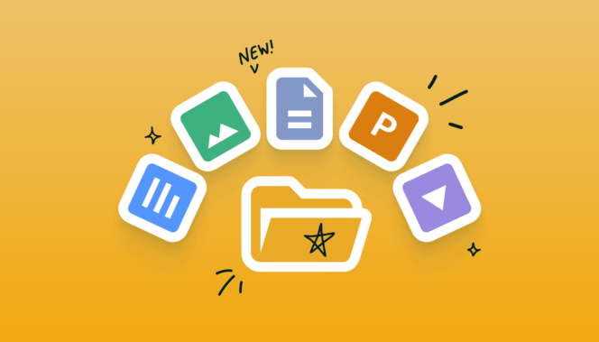 Illustration of new Ovrture file manager features being live